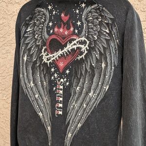 Sinful Hoody. So striking statement piece.